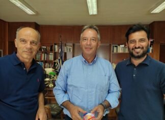 Στο πλευρό του Ερασιτέχνη ΑΟ Τρίκαλα ο Αντιπεριφειάρχης Χρήστος Μιχαλάκης
